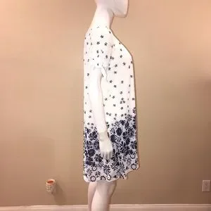 Siren Lily | Dresses | Siren Lily Blue And White Shift Dress